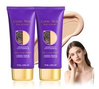 AOOWU Trucco di Copertura del Tatuaggio, Crema di Copertura Delle Vene Ragno, Trucco Delle Gambe Impermeabile Duraturo, Facile da Applicare, Per Gambe e Corpo, Trucco per Coprire le Cicatrici Trucco