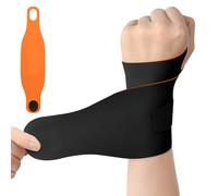AOOWU Tutore Polso, Traspirante e Regolabile Fascia da Polso, Supporto Polso per Sollievo Dal Dolore, Elastica Ultra Sottile Polsiera per Tunnel Carpale, Slogature, Tendinite e Artrite Unisex