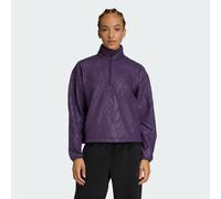 AOP Pullover in pile polare Aurora Plum L