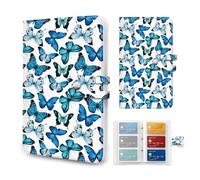AOPEFNX Porta carte di credito a 48 scomparti, in pelle PU, grazioso organizer per biglietti da visita, custodia portatile per carte di credito, documenti, debito, regalo e tessere, per uomini e donne