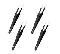 Aopin 4 pinzette di precisione antistatiche ESD-13, multifunzionali antistatiche, adatte per riparazioni elettroniche, operazioni di laboratorio