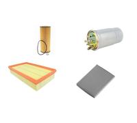 AOQ - KIT TAGLIANDO 4 FILTRI COMPATIBILE CON AU A3 TDI, GOLF IV TDI, TOLEDO TDI, OCTAVIA TDI da '98>'10