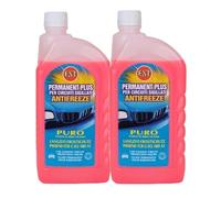 AOQ ORIGINAL QUALITY 2 Litri di EST Permanent Plus Puro Rosso Liquido Antigelo Rosso per Radiatori