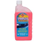 AOQ ORIGINAL QUALITY EST Permanent Plus Puro Rosso Liquido Antigelo Rosso per Radiatori da Lt. 1