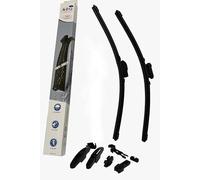 AOQ - Spazzole tergicristallo anteriori e posteriore set da 2 compatibile con Mercedes Classe C 4 porte dal 03/14