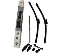 AOQ - Spazzole tergicristallo anteriori e posteriore set da 3 compatibile con BMW X1 (F48) dal 11/15