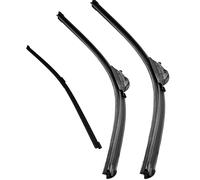AOQ - Spazzole tergicristallo anteriori e posteriore set da 3 compatibile con FORD FIESTA dal 06/17