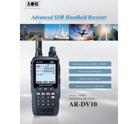 AOR AR-DV10 ricevitore scanner per modi analogici e digitali 100KHz~1300MHz port