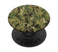 AOR2 AOR 2 Camo Militare Digitale Verde Pixel Pattern Style PopSockets PopGrip Intercambiabile
