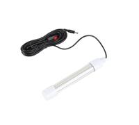 Aoresac 16W AC12-36V 1300lm LED a LED Finda di Esca per la Pesca Notturna, Luce Sottomarina con 144 LED per L'acquario del Serbatoio di Pesce, Luce di Pesca per (Illuminazione Bianca)
