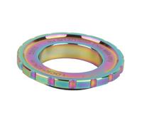 Aoresac Anello di bloccaggio in alluminio CNC ad alta resistenza, adattatore Centerlock per mozzo dell'asse passante, 9/12/15/20 mm, compatibile con mountain bike, disco a 6 bulloni con albero a