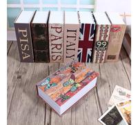 Aoresac Cassetta di Sicurezza per Libri, Cassaforte Nascosta per Denaro Contante e Gioielli, Robusta Cassetta di Sicurezza Dizionario Portatile, Lega Alluminio ABS, (Tipo 2)