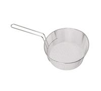 Aoresac Cestino in acciaio inox con manico lungo per pepite di pesce e pollo (manico senza gomma)