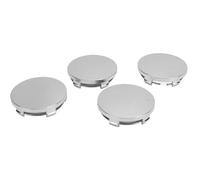 Aoresac Coprini Centrali a Ruota Addominali 60 Mm+metallo con Spray Lucido, Coperture per Robuste e Robuste, Attaccamento Fermo, Effetti Decorativi del Cerchione, Proteggere la (Colori elettroplati)