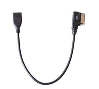 Aoresac Interfaccia Musicale USB AMI MMI AUX MP3 Cavo Adattatore Trasmette L'audio Dispositivi con Cavo 27 Cm, Abbina Perfettamente MMI Adatto in Fabbrica, Compatibile con A3