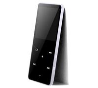 Aoresac Lettore MP3 con Memoria da 16 GB, Chip BT per Connessione Veloce, Lettore Digitale Alla Moda per Amanti delle Canzoni, Incorporato in Alto Altoparlanti Chiari (8g)