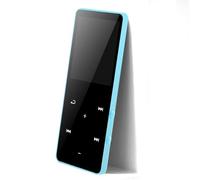 Aoresac Lettore MP3 con Memoria da 16 GB, Chip BT per Connessione Veloce, Lettore Digitale Alla Moda per Amanti delle Canzoni, Incorporato in Alto Altoparlanti Chiari (8g)