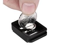 Aoresac Mini custodia in alluminio piastra da 1/4 di pollice vite Arca Swiss compatibile supporto per fotocamera treppiede testa a sfera leggero accessorio nero