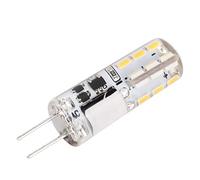 Aoresac Mini Lampadina LED da 1,2 W, Sorgente Luminosa G4 24 LED 12 V per Lampada da Parete a Soffitto, Utilizzando Chip 3014, Durata di Vita 50000 Ore, Materiale Siliconico, Design di