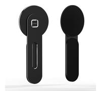 Aoresac Montaggio del Supporto per Telefono per Laptop, Supporto per Smartphone Magnetico di Ampliamento del Computer Regolabile per il Supporto per Supporto per il Monitor Desktop per (Nero)