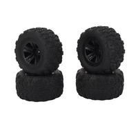 Aoresac RC Auto Pneumatici 12mm Hex Hub per 144010 Off Road | Set di pneumatici in gomma resistente all'abrasione, SCY 16101PRO, MJX 16208, per migliorare aderenza e controllo su terreni
