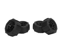 Aoresac RC Beach Pneumatici per 1/14 1/16 Auto con Forte Grip e Sabbia | Ruote in gomma per deserto, 144001, ideali per la spiaggia, la neve, la sabbia e le praterie