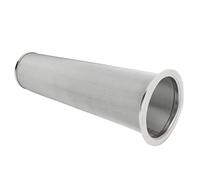 Aoresac Rete a Cono per Filtro caffè in Acciaio Inossidabile Riutilizzabile con Cerchio di Tenuta, Infusore Versatile per caffè per Bevande Alla Frutta, Resistente Agli Acidi e Agli (P*21 cm)