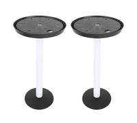 Aoresac Rialzo per Piante Ad Altezza Regolabile, Inserto per Vaso di Fiori Grande, Rialzo per Riempimento Fioriera con Foro di Drenaggio per Contenitore Interno, Adatto per la Crescita (Nera)