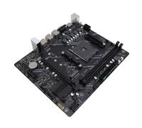 Aoresac Scheda Madre B450 CPU Ryzen AM4 DDR4 da 64 GB M.2 a 5 Fasi | Materiale PCB, Utilizzo su Computer Desktop, Supporto CPU Ryzen Dalla Prima Alla Quinta Generazione, Memoria a Doppio