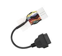 Aoresac Sostituzione del Cavo OBD2 a 26 Pin per Model Y Dopo Gennaio 2019, con Fili Interni in Ottone di qualità Superiore, Lunghezza 9,6 pollici. Materiale ABS, Plug and Play,