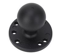 Aoresac Supporto a Sfera da 1,5 Pollici con Piastra Rotonda con Foro AMPS in Lega di Alluminio, Base di Installazione Universale e Fori Preforati per Supporti RAM Bracci a Doppia Presa