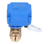 Aoresac Valvola a sfera elettrica DN15 0,5" BSP ottone DC12V ha motorizzato il commutatore per i sistemi idrici