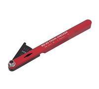 Aoresac Ycle - Indicatore di usura della catena in alluminio, strumento multifunzionale per il rilevamento rapido dell'allungamento, accessorio portatile per tutte le catene Ycle standard (rosso)