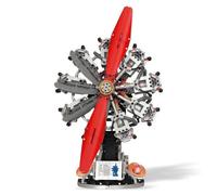 AoreSpty Kit Modello Motore Radiale 9 Cilindri, 1100 Pezzi con Elica | Modello radiale elettrico a nove cilindri con pistoni mobili, elica e due velocità per osservare meccanica e movimento.