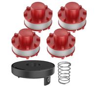 Aoreun 4 pezzi Rocchetto di Ricambio per Ein-hell Decespugliatori e Tagliabordi, Bobina di Ricambio con Molla e Copertura, Accessori per Tagliaerba, Bobina a Filo Ricambio per GE-CT 36/30 Li E Solo