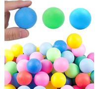 Aoreun 50 Pezzi Palline da Ping Pong, Colorate Palline da Ping Pong palline da allenamento da 40 mm Palline da Ping Pong in Colori Misti Palline da Ping pong da Allenamento per Adulti e Bambini