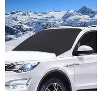 Aoreun Copertura Parabrezza Auto, Protezione Parabrezza Magnetico, Protegge dal Gelo e Neve, UV, Copri Auto Adatto la Maggior Parte dei Veicoli - 206 x 116 cm