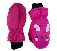 Aoreun Guanti da Sci per Bambini, Guanti Invernali Guanti Impermeabili Antivento, Guanti da Neve in Caldo Pile 3-9 Anni Ragazzi e Ragazze che Corrono Sci Snowboard