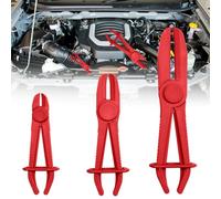Aoreun Pinza Fascette Stringitubo, Set di 3 pinze per tubi flessibili, pinze per tubo Fascetta Freno per tubi di raffreddamento Stringitubo Kit per Freni Carburante,Tubi di Raffreddamento