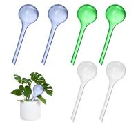 Aoreun Sfere per Irrigazione, 6 Pezzi Dosatori d’acqua per Piante da Vaso 27.5 * 8cm Globi per Irrigazione Automatica di Piante per Vasi e Piante, Fiori e Bonsai