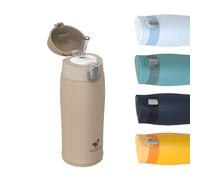 AORIN Borraccia in Acciaio Inossidabile, Borraccia Isolata da 350ml/500ml/750ml con Coperchio in Cannuccia,Bottiglie in Metallo a Tenuta Stagna, Borraccia Senza BPA per Viaggi, Sport, Palestra