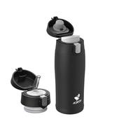 AORIN Borraccia Termica, Bottiglia in Acciaio Inox, 350ml/500ml/750ml Borraccia Bambini, Senza BPA e Perdite, Thermos per Sport, Outdoor e Biciclette, Con Coperchio con Cannuccia e Beccuccio