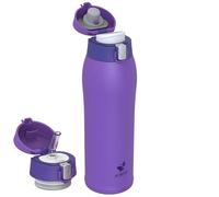 AORIN Borraccia Termica, Bottiglia in Acciaio Inox, 350ml/500ml/750ml Borraccia Bambini, Senza BPA e Perdite, Thermos per Sport, Outdoor e Biciclette, Con Coperchio con Cannuccia e Beccuccio