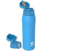 AORIN Borraccia Termica, Borraccia in Acciaio Inox 18/8, 950ml Borraccia Bambini, Bottiglia Termica Senza BPA e Perdite, Thermos per Sport, Outdoor e Pendolarismo con 2 Coperchi