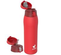 AORIN Borraccia Termica, Borraccia in Acciaio Inox 18/8, 950ml Borraccia Bambini, Bottiglia Termica Senza BPA e Perdite, Thermos per Sport, Outdoor e Pendolarismo con 2 Coperchi