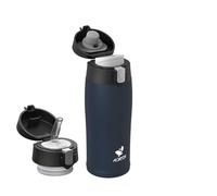AORIN Borraccia Termica, Bottiglia in Acciaio Inox, 350ml/500ml/750ml Borraccia Bambini, Senza BPA e Perdite, Thermos per Sport, Outdoor e Biciclette, Con Coperchio con Cannuccia e Beccuccio