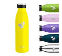AORIN Borraccia Termica, Bottiglia Termica 350ML/500ML/750ML, Borracce Senza BPA in Acciaio Inox 18/8, Bottiglia a Doppia Parete a Bocca Piccola, Termos per Scuola, Sportiva, Bici, Campeggio, Palestra