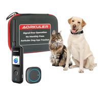 Aorkuler Localizzatore GPS per cani da esterno per aree senza segnale, localizzatore per animali domestici, localizzatore per animali domestici, monitoraggio in tempo reale per escursioni, passeggiate