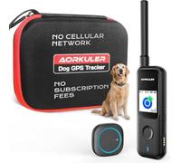 Aorkuler Localizzatore GPS per cani da esterno per aree senza segnale, localizzatore per animali domestici, localizzatore in tempo reale, per escursioni, passeggiate, campeggio, lavori in aree