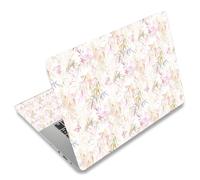 AORTDES Adesivo Protettivo Riusabile per Sticker Skin Laptop Netbook da 11,6 13 13,3 14 15 15,6 Pollici Skin Sticker e Cover Decal chromebook bambù It-NEK-44